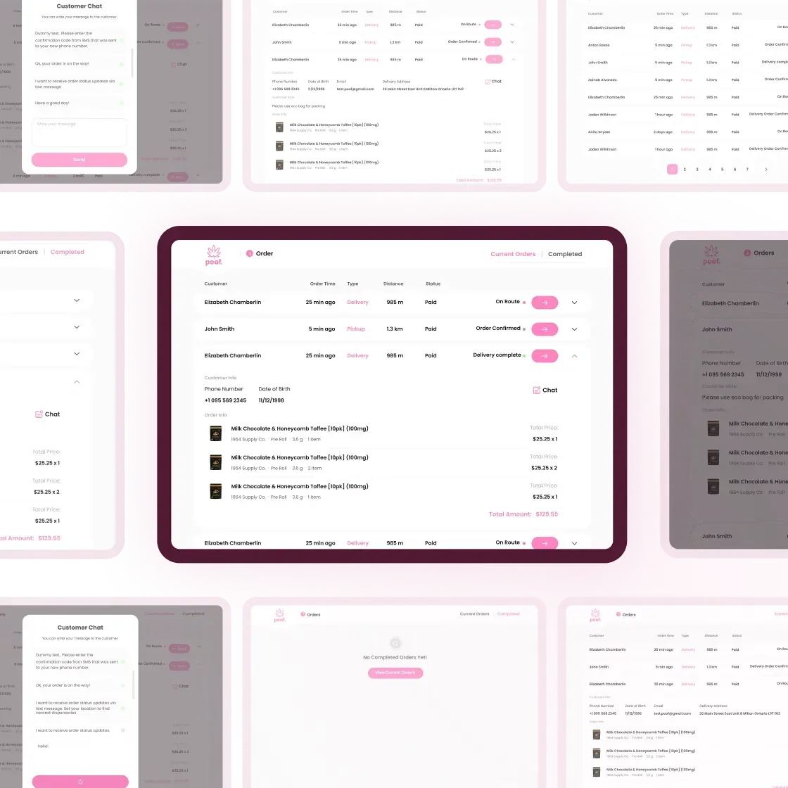 Poof Delivery PWA