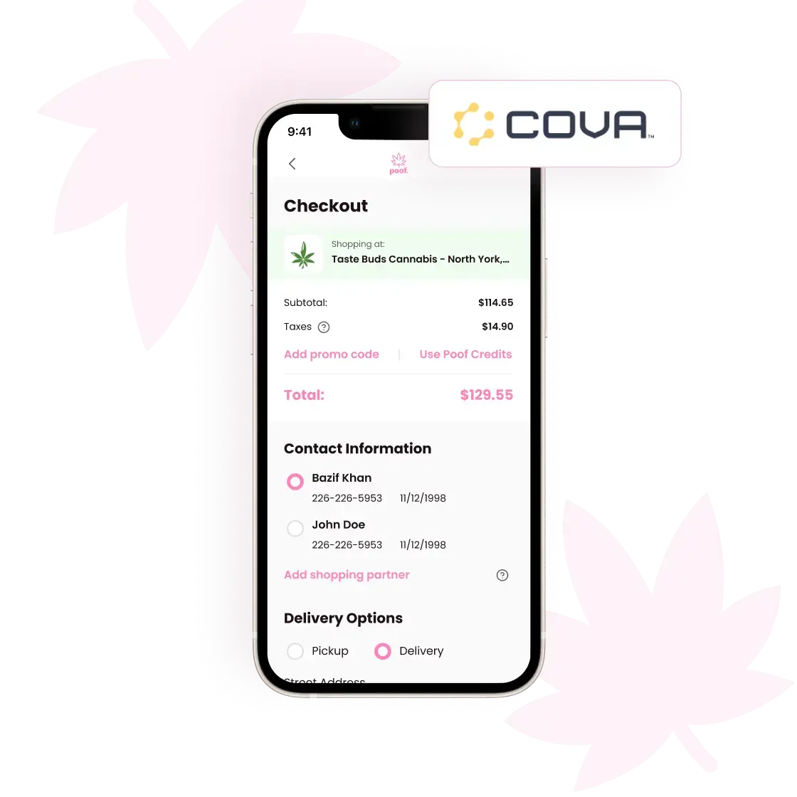 Poof Delivery PWA
