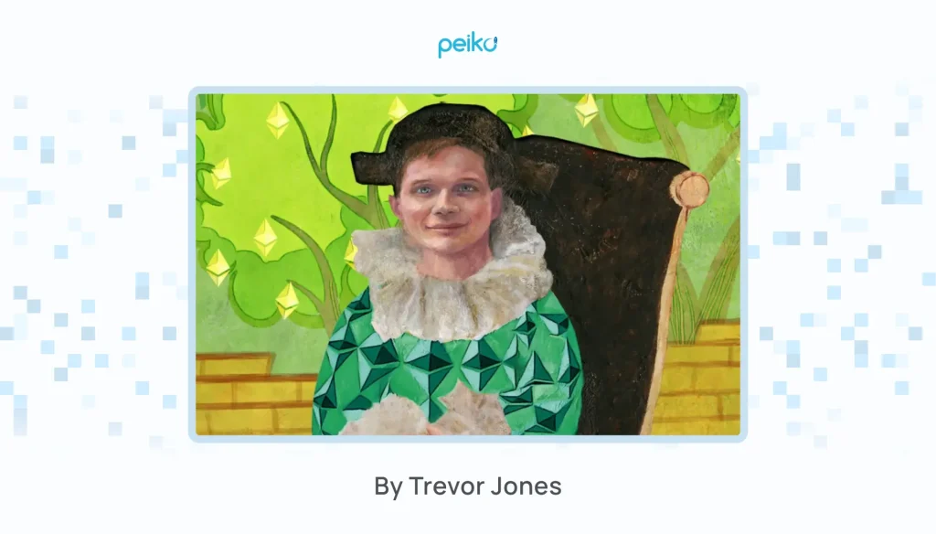 one of the best digital art NFT examples by Trevor Jones