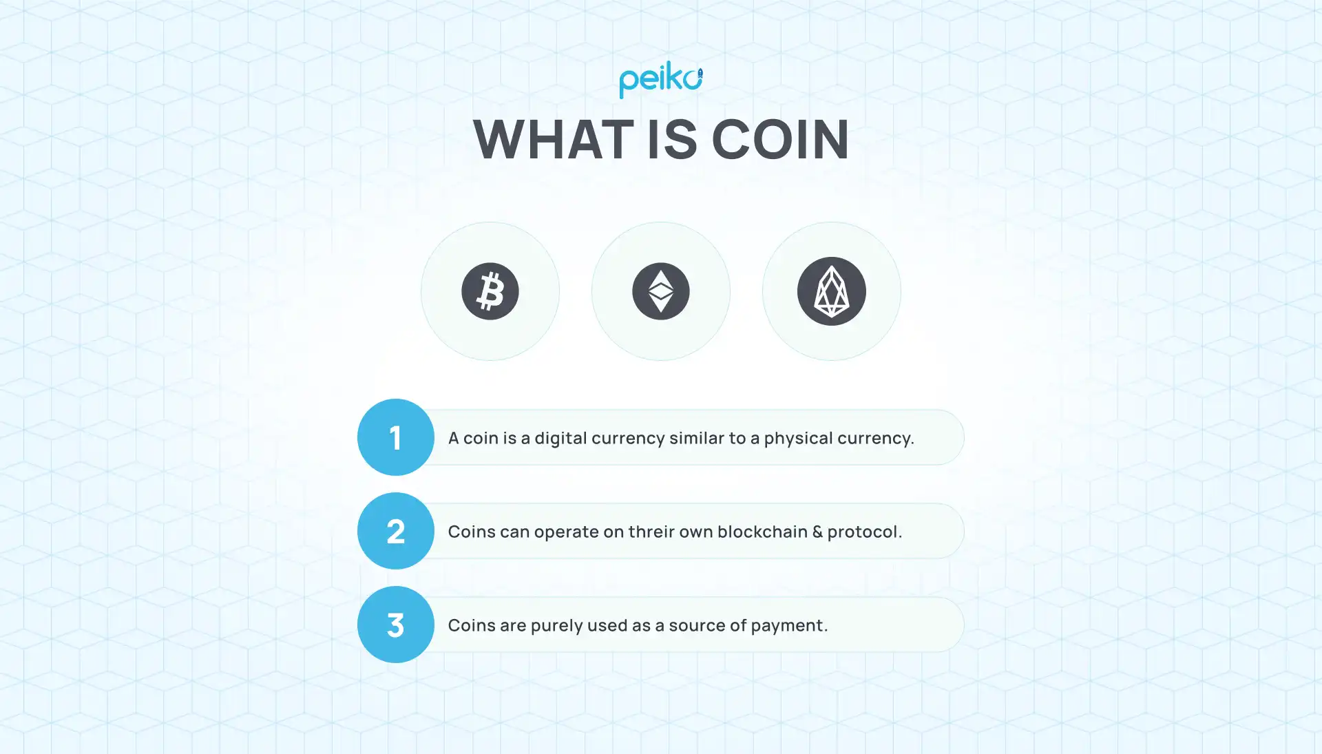 Token Vs Coin - Peiko