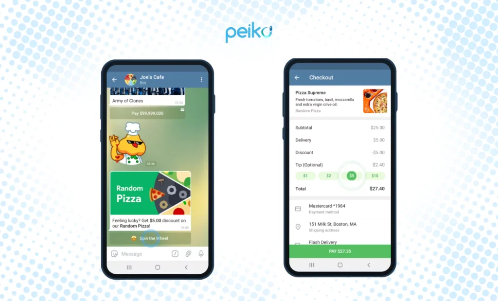 Telegram payments new version of Telegram payments