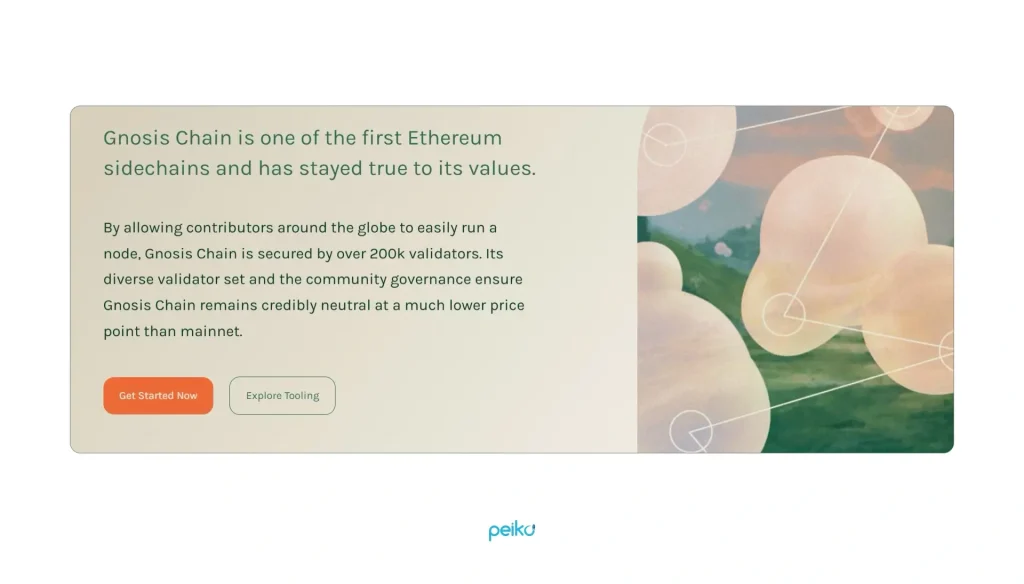 Gnosis Chain is a POAP core blockchain Gnosis Chain is a POAP blockchain