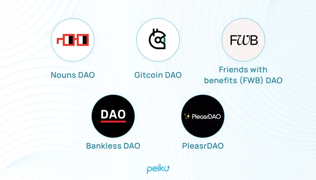 DAOs examples