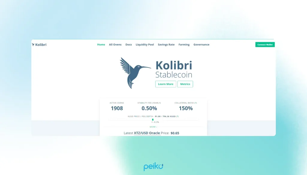 Kolibri built on one of the top blockchain platforms
