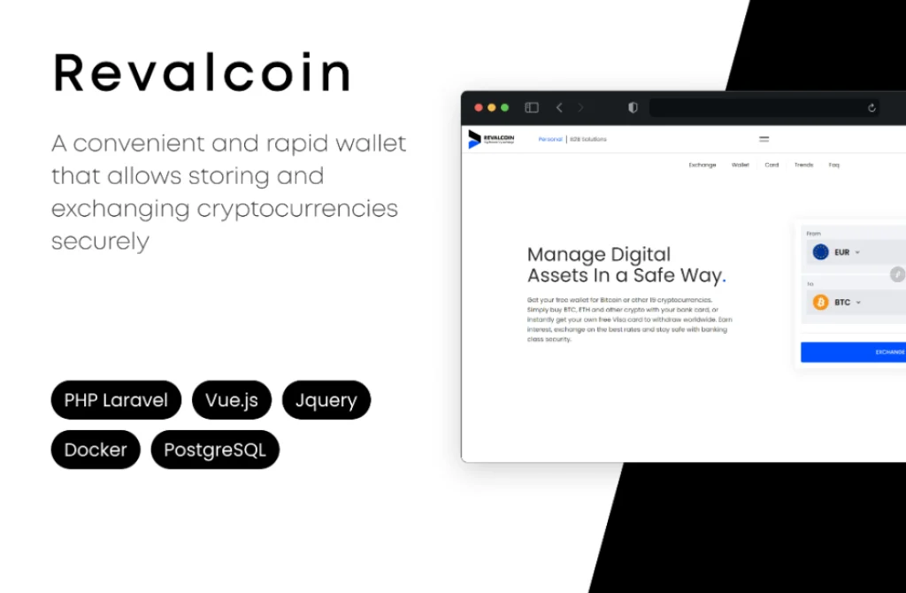 Revalcoin developed by the Peiko blockchain development firm Revalcoin made by the Peiko top blockchain development company