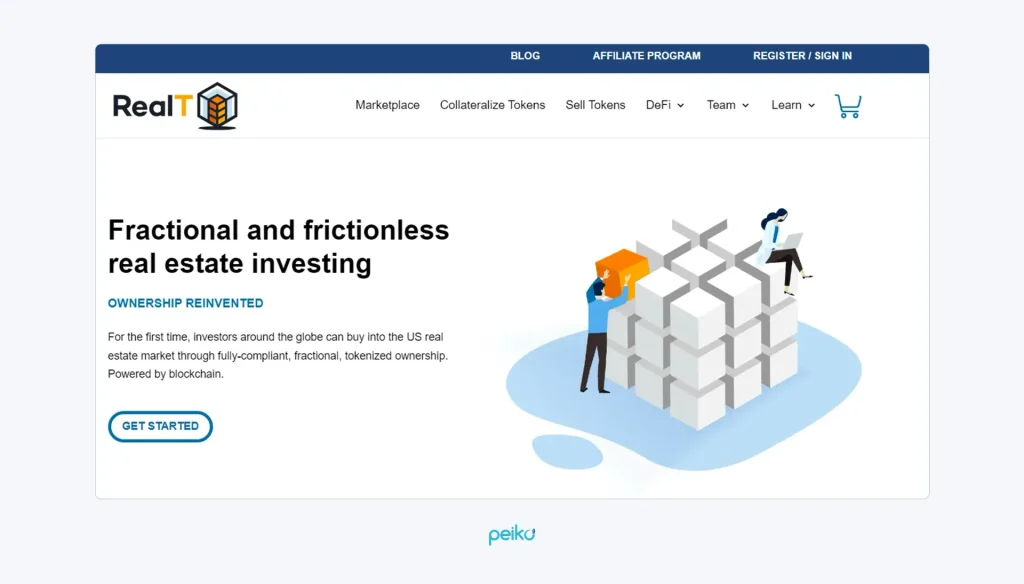 RealT RealT tokenization of real estate