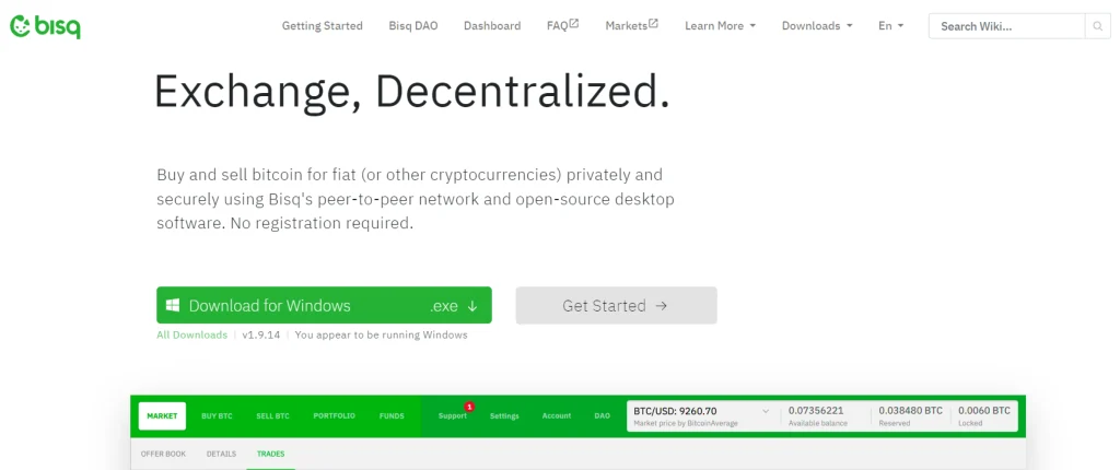 Bisq is one of the top crypto exchanges in the USA Bisq is one of the best crypto exchanges in the USA