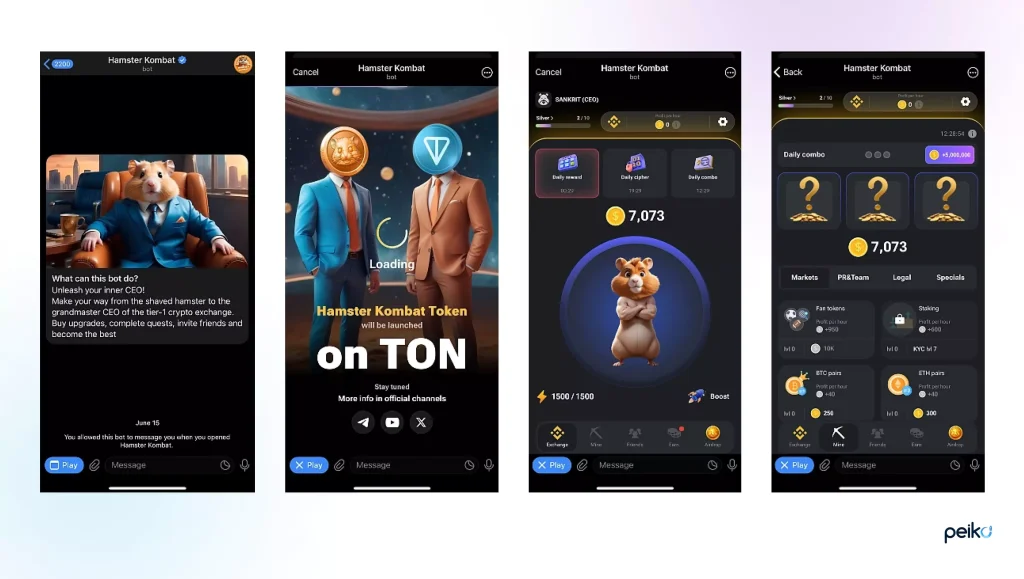  Humster Kombat is one of the best crypto Telegram games