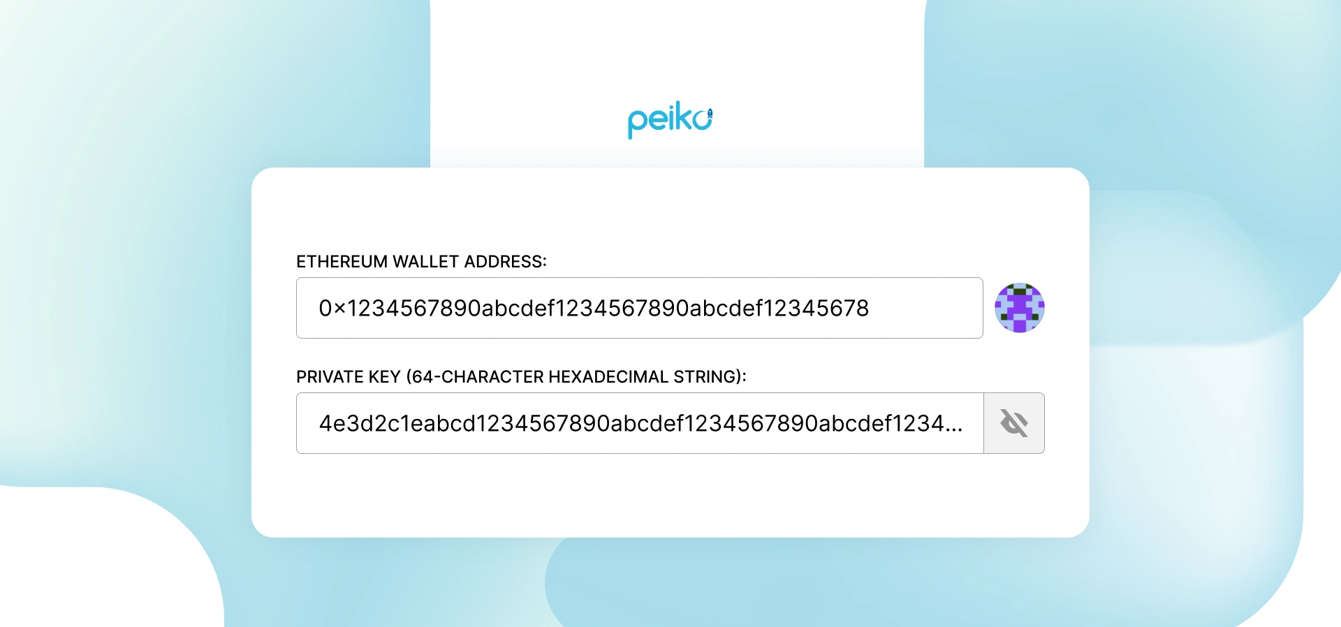 Ethereum Wallets - Peiko