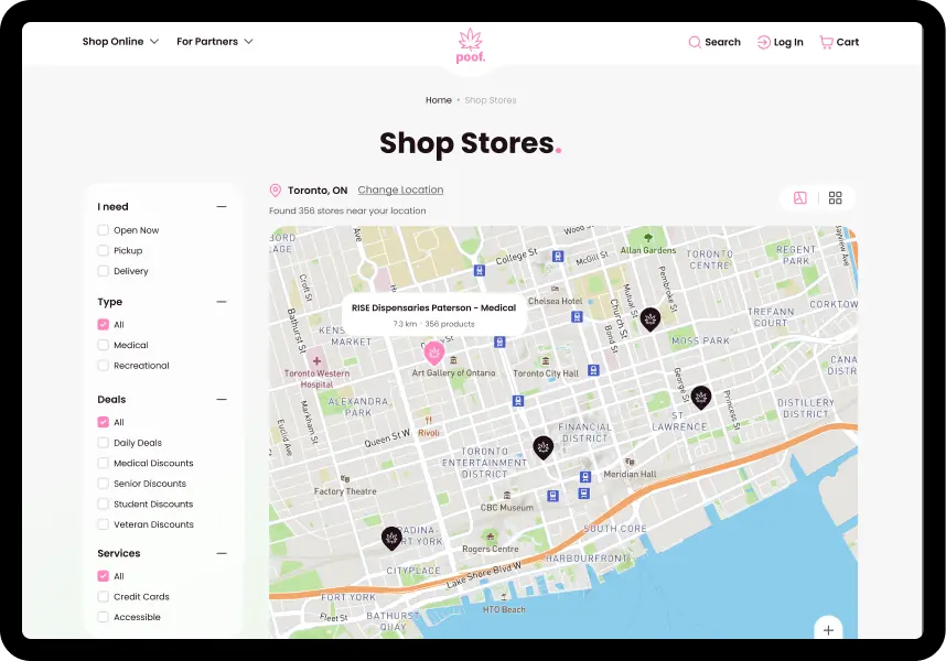 CBD Marketplace Platform by Peiko - Poof Marketplace Case Study