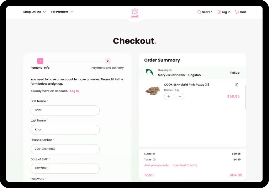 CBD Marketplace Platform by Peiko - Poof Marketplace Case Study