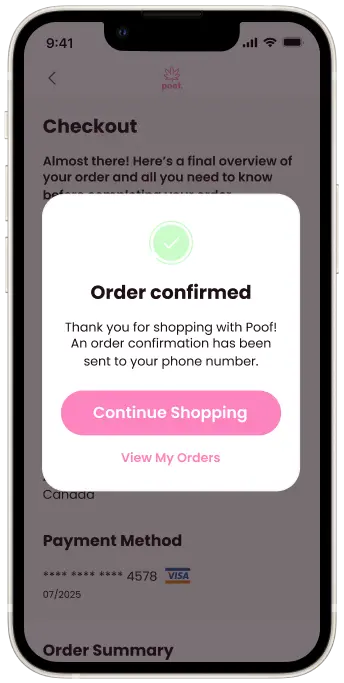Poof Delivery PWA - Peiko