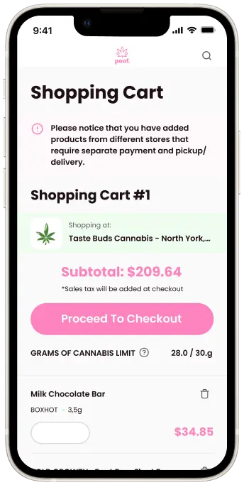 Poof Delivery PWA - Peiko