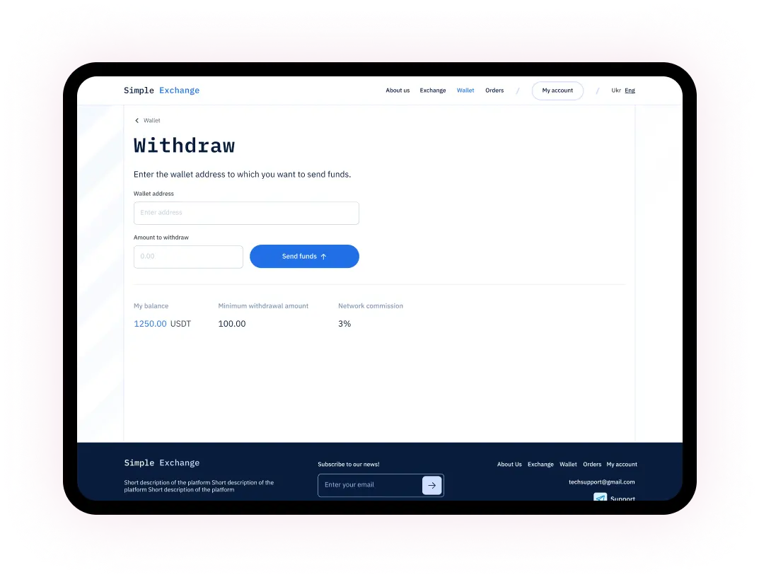 Simplex: SaaS P2P Platform to Exchange of Cryptocurrencies Case Study - Peiko