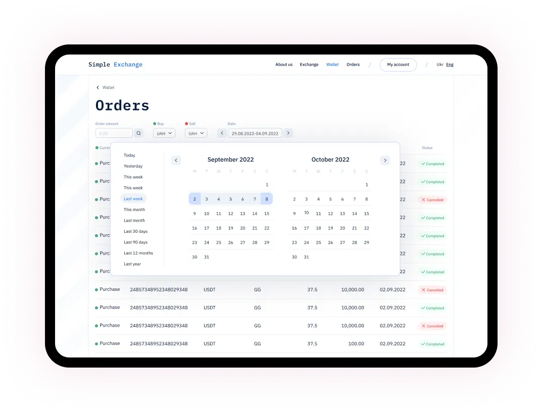 Simplex: SaaS P2P Platform to Exchange of Cryptocurrencies Case Study - Peiko