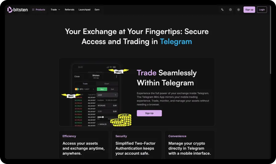 Bitsten Case: White-Label Solution for Launch Blockchain Projects - Peiko