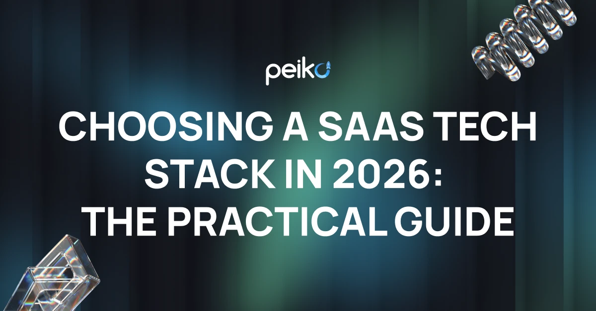 top tech stack examples for 2026: modern technologies... The Best SaaS Tech Stack in 2026 (for Founders and Developers)